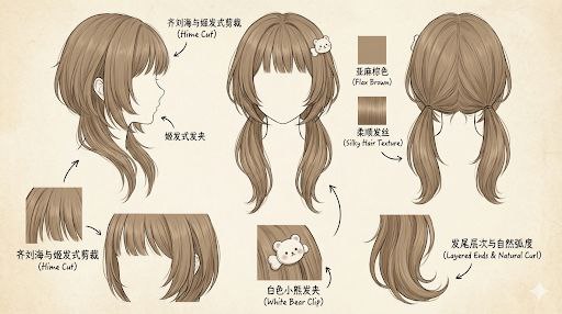 超绝阴湿女鬼新发型