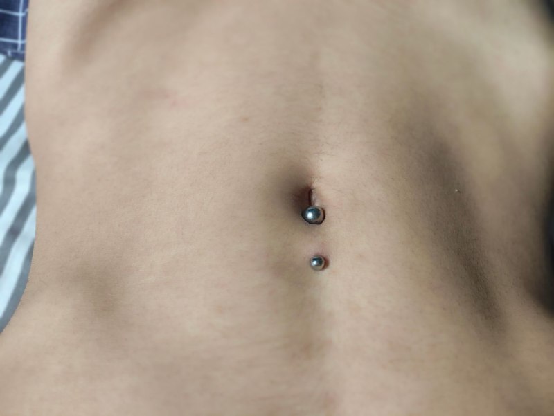 啊哈~#脐钉啊哈~#脐钉